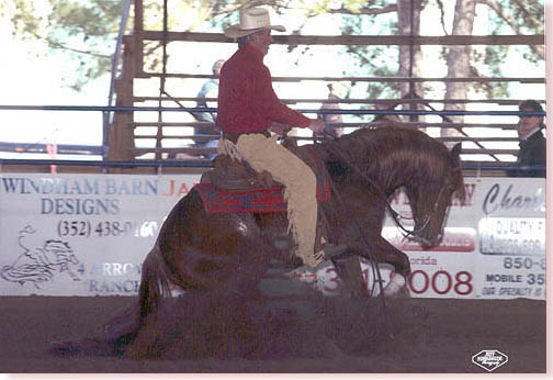 Rider Greg Hill & Lenas Sugar Prince, in Quarter Horse Congress, 2002