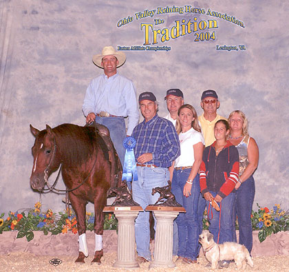 Ohio Valley Reining Horse Association Tradition 2004 - Eastern Affiliate Champion
